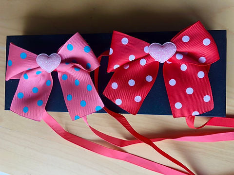 "Spotty Love" Bows